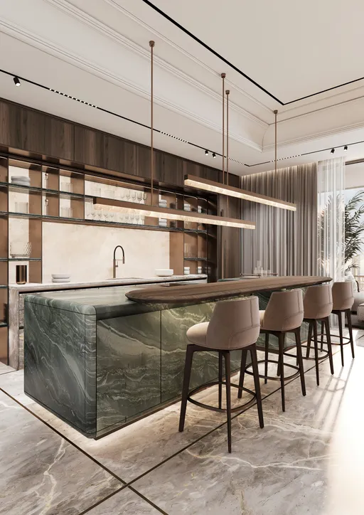 Waldorf Astoria Residences Ras Al Khaimah — kitchen
