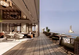 Waldorf Astoria Residences Ras Al Khaimah — panoramic Gulf view